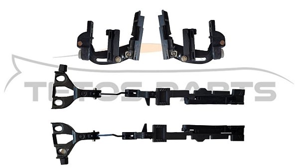 Kit Arrastes e Guias do Teto Solar Mercedes CLA GLA A200 A250 - 04 peças