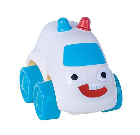 Ambulância De Vinil Para Bebês Super Toys Baby's