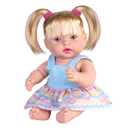 Boneca Neneka Com Cabelo Loira