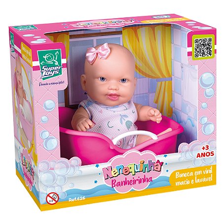 Boneca Nenequinha Banheirinha