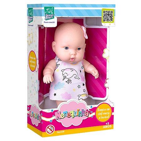 Boneca Nenequinha De Vestido