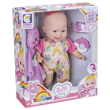 Cotiplás Brinquedos - ✨✨✨LANÇAMENTO✨✨✨ Conheça a Soffi Baby Reborn da  Cotiplás, a boneca dos seus sonhos! 🩷 Feita em vinil macio de alta  qualidade e com um aroma irresistível, ela é perfeita