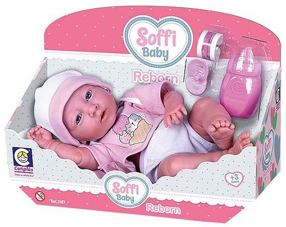 Boneca Bebê - Ninos Reborn - Cotiplás - Lista Kids Todo Cartoes, boneca  bebe reborn cotiplas