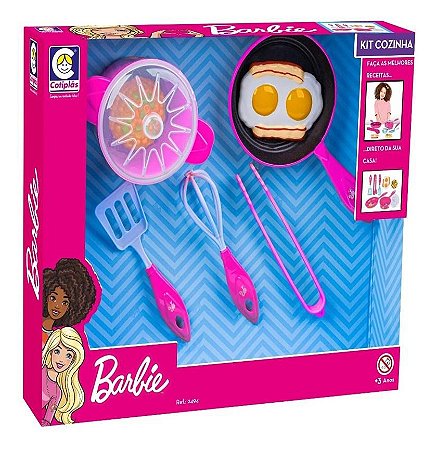 Kit Cozinha Rosa Para Barbie