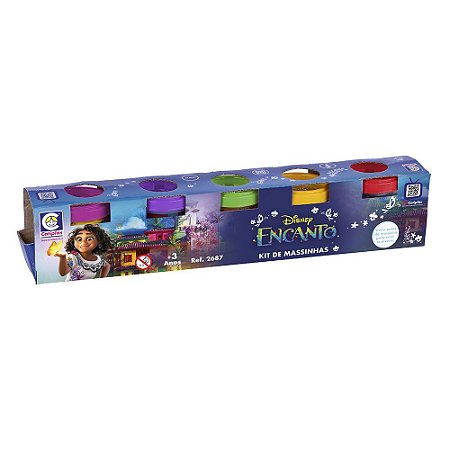 Brinquedo Massinha Encanto Kit Festa Disney
