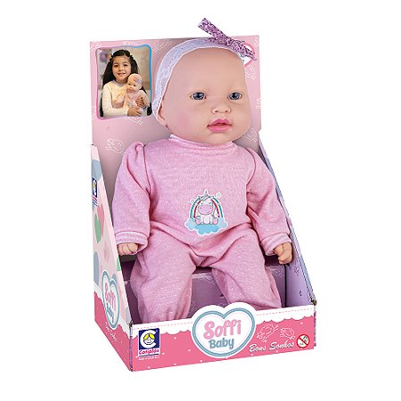 Boneca Soffi Baby Bons Sonhos Menina