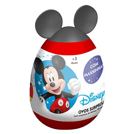 Brinquedo Ovo Surpresa Mikey Com Orelhas