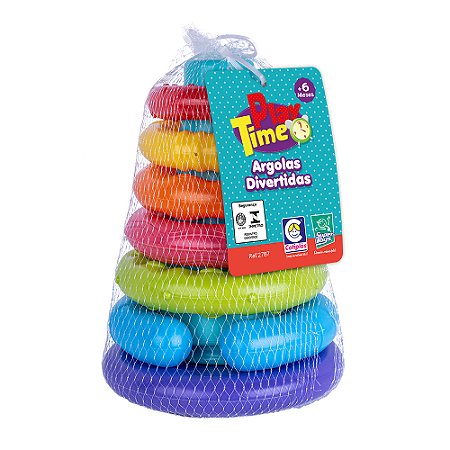 Brinquedo Play Time Argolas Divertidas