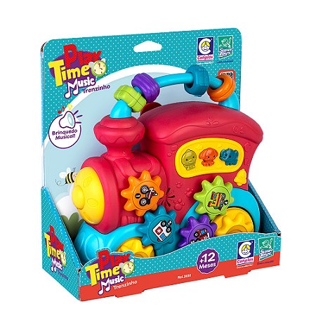 Brinquedo Play Time Music Trenzinho