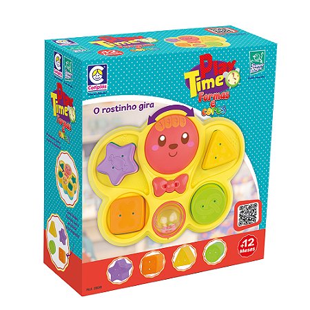 Brinquedo Play Time Formas e Cores