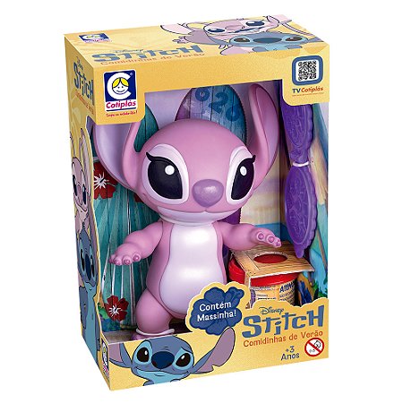 Brinquedo Stitch Angel Comidinhas de Verão Disney