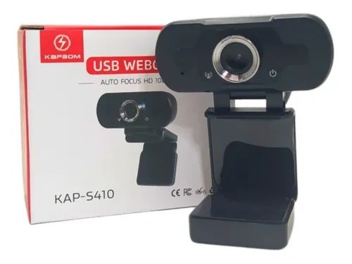 Webcam Full Hd 1080 Kapbom USB 2.0