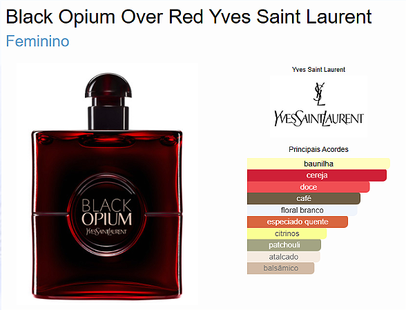 Black Opium Eau de Parfum Over Red 30ml