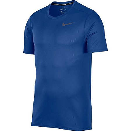 Camiseta Nike DRI-FIT Run Masculina - Azul Royal