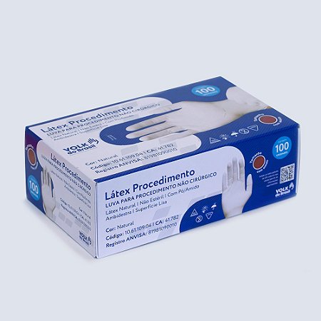 Luva de Látex Para Procedimento Volk do Brasil
