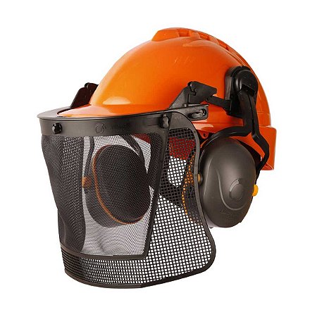 Capacete Florestal Motosserrista Roçadeira C/ Abafador Libus