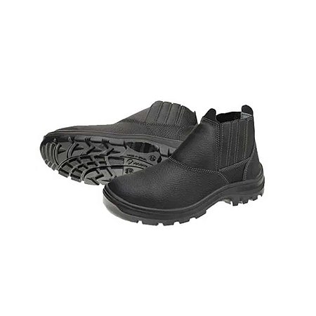 Bota Botina Segurança Bico e Palmilha De Aço Marluvas Industria Epi