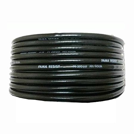 Mangueira Jardim Preta Reforçada Pt300 Ar/Agua 1/2 20 Metros