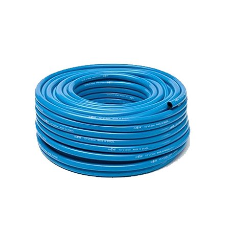 Mangueira De Jardim Azul Recapada Flexivel 1/2 50 Metros Para Água