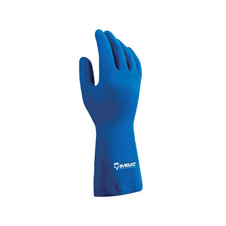 Kit 12 Pares Luva Latex Azul Multiuso Limpeza Cozinha