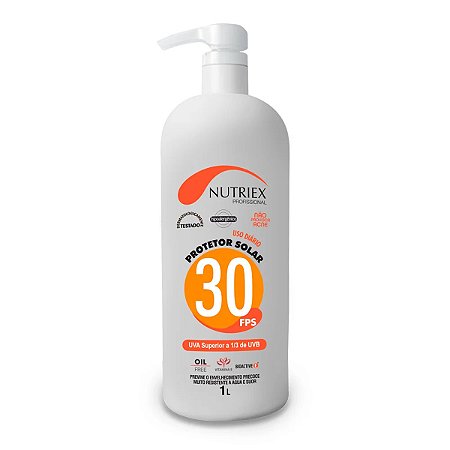 PROTETOR SOLAR  FPS 30 1/3 UVA 1 LITRO NUTRIEX