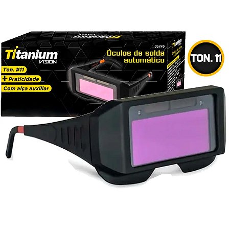 OCULOS SOLDA AUTOMATICO VISION TON 11 TITANIUM