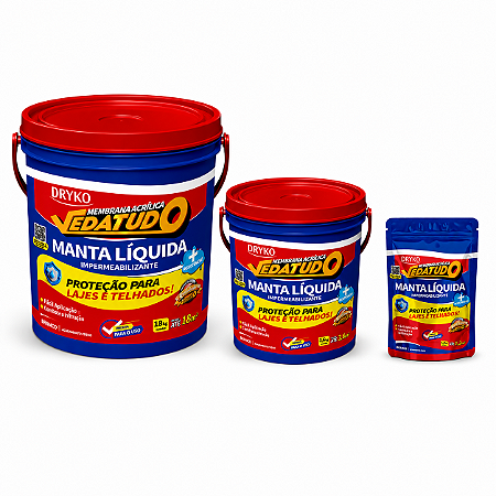 IMPERMEABILIZANTE MANTA LIQUIDA VEDA TUDO BRANCA DRYKO