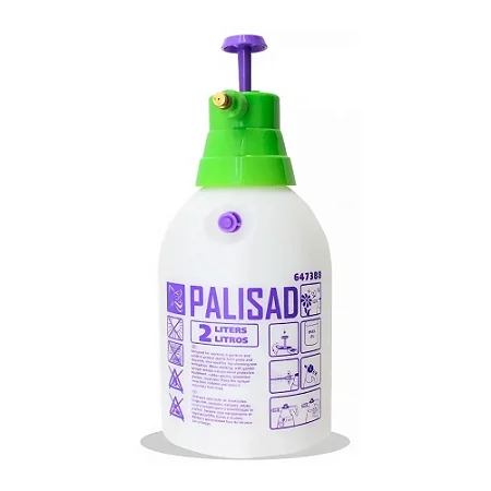 PULVERIZADOR MANUAL 2 LITROS COM BOMBA E VÁLVULA PALISAD