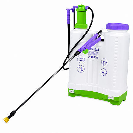 PULVERIZADOR COSTAL AGRÍCOLA MANUAL 20 LITROS PALISAD