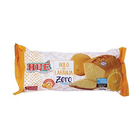 Bolo de Laranja Zero Açúcar  200g - HUE