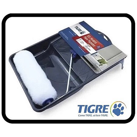 Kit Pintura Tigre 3 Pç Profissional Econômico