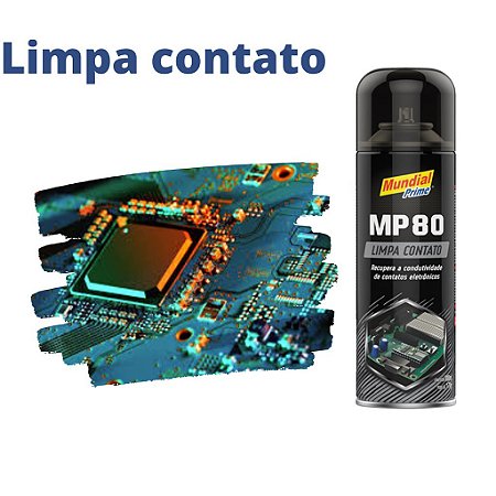 Limpa contato spray 300ML Mundial Pime