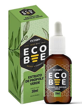 Extrato de Própolis Verde ECOAS 30ml