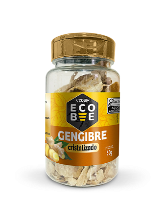 Gengibre Cristalizado ECOAS 50g