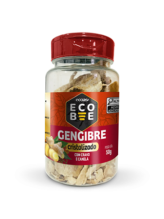 Gengibre Cristalizado de Cravo e Canela