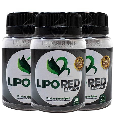 Lipo Red Black 90 Capsula