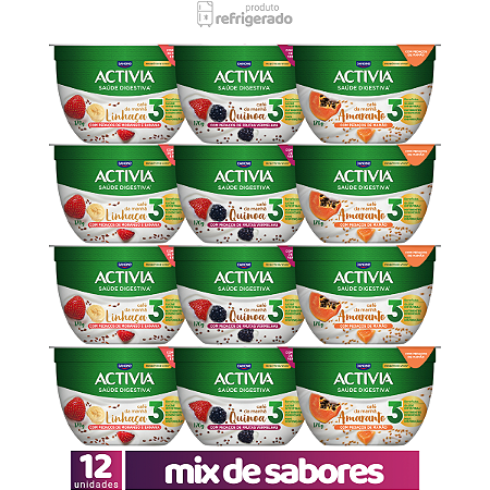 12 Activia Café da Manhã 170g