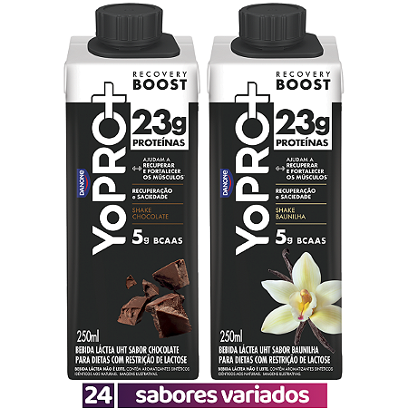 24 YoPRO Shake UHT 250ml 23g Proteínas (CAIXA)