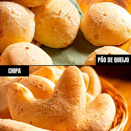 Kit Pães de queijo + Chipa (2Kg)