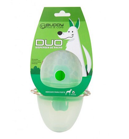 BUDDY TOY - DISPENSER DE RAÇÃO DUO