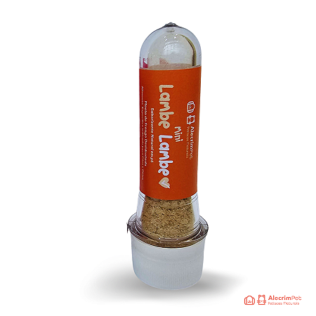 PÓ SABORIZANTE MINI LAMBE LAMBE - MOELA DE FRANGO alecrim pet