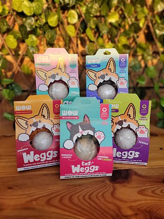 Petisco + Brinquedo Comestivel Weggs