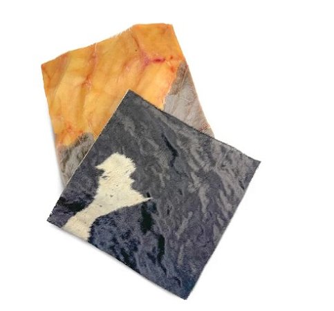 Mordedor natural resistente Luv Mat  de Pele Bovina