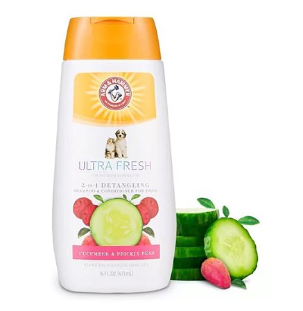 Shampoo e Condicionador Desembaraçante para Cães – ARM & HAMMER Ultra Fresh