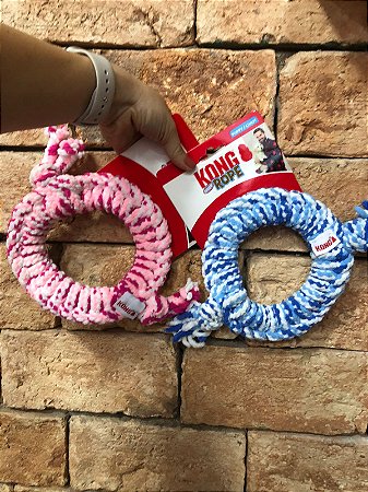 Brinquedo Corda Kong Rope Puppy filhote