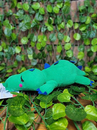 PELÚCIA SNOOZIEZ WITH SHHHQUEAKER ALLIGATOR ZIPPYPAWS