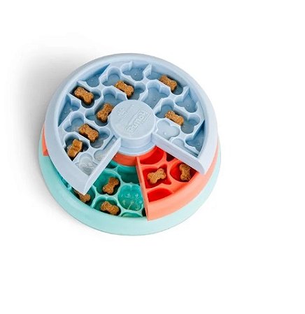 COMEDOURO LENTO PARA FILHOTES PUPPY LICKIN LAYERS - OUTWARD HOUND