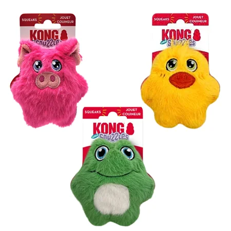 Pelucia com Apito Mini Kong snuzzles