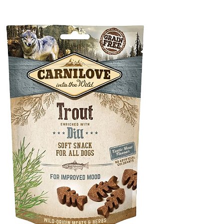 SNACK SOFT DE TRUTA E ENDRO 200g - CARNILOVE