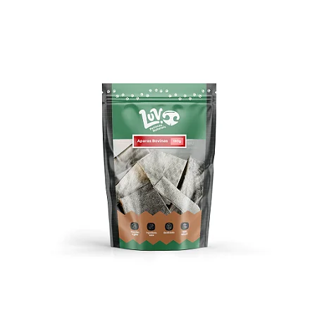 Mordedor Desidratados  Aparas de Pele Bovina 150g- Luv